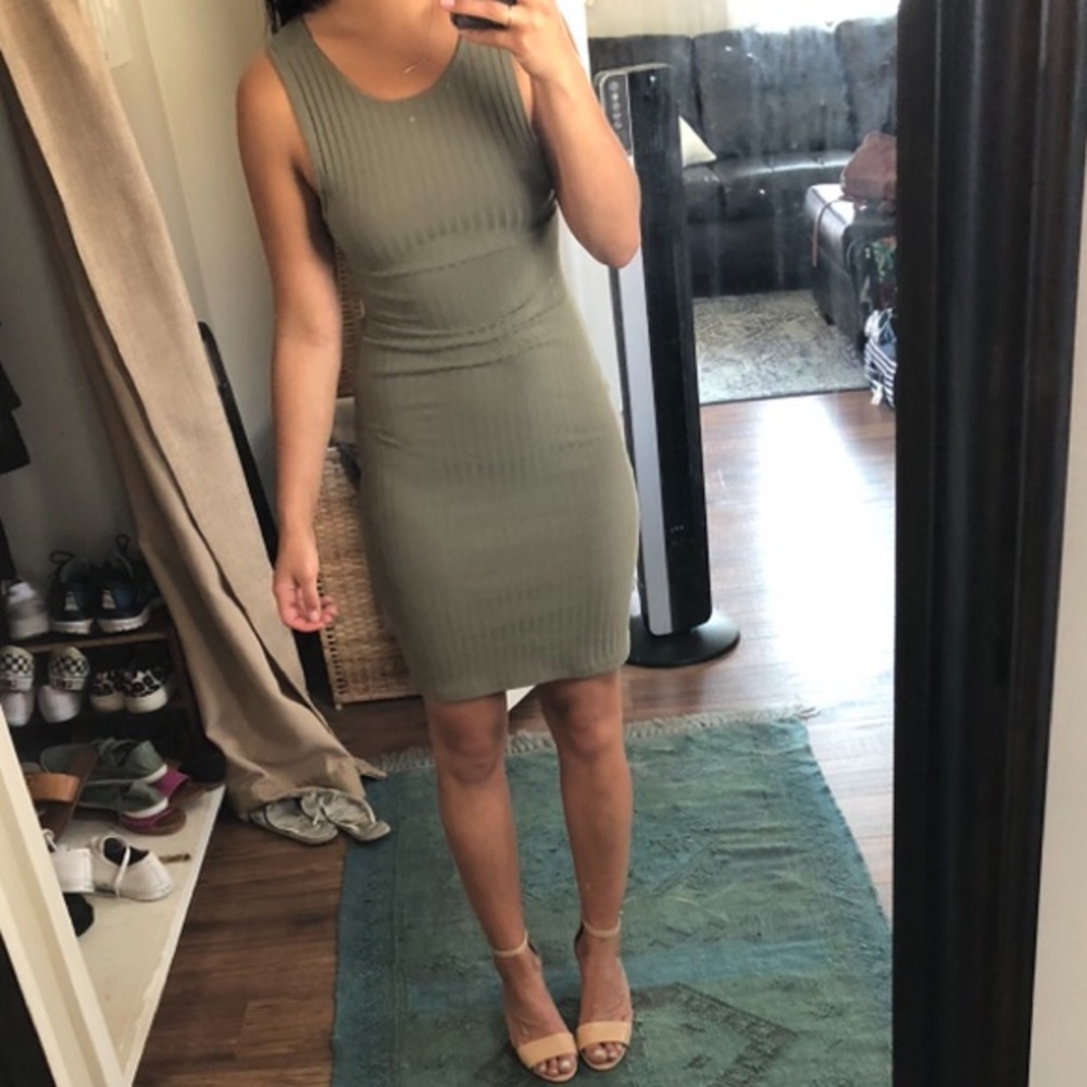 Green dress